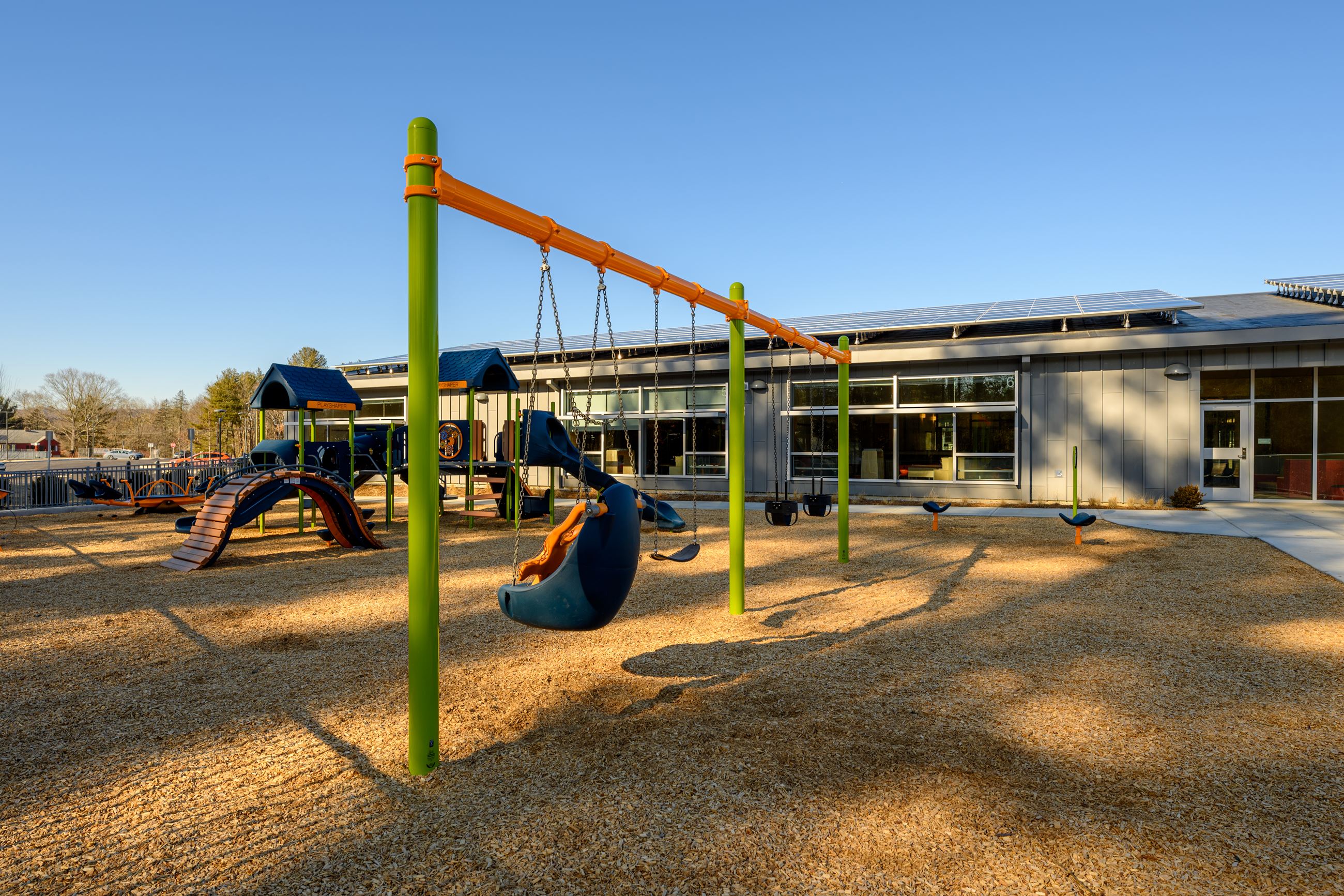 PreK-K Playground at Mansfield Elementary School