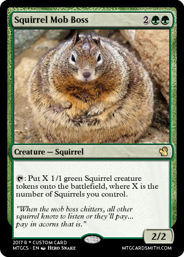 Squirrel Mob Boss