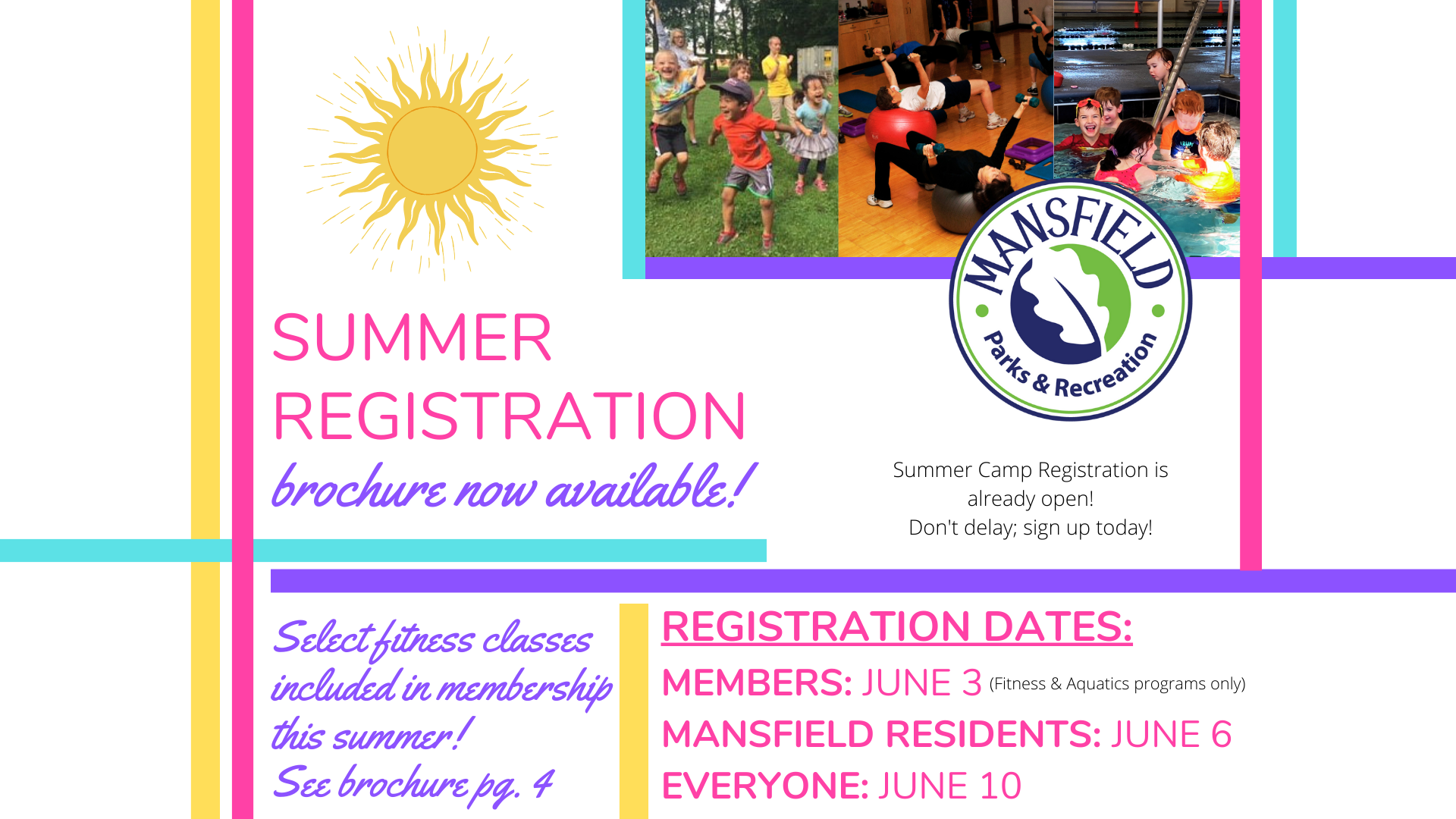 Summer Registration Dates (Presentation)