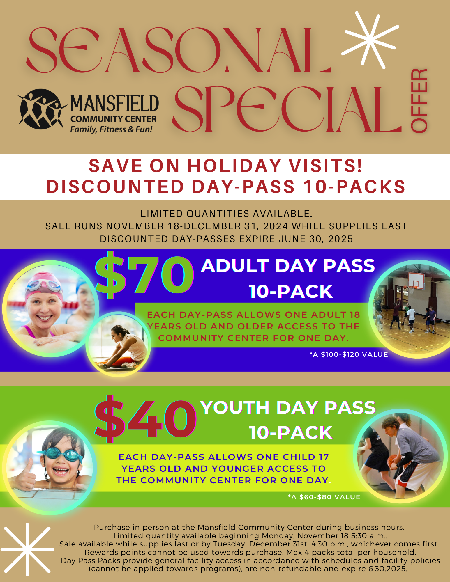 discount day pass packs 2024