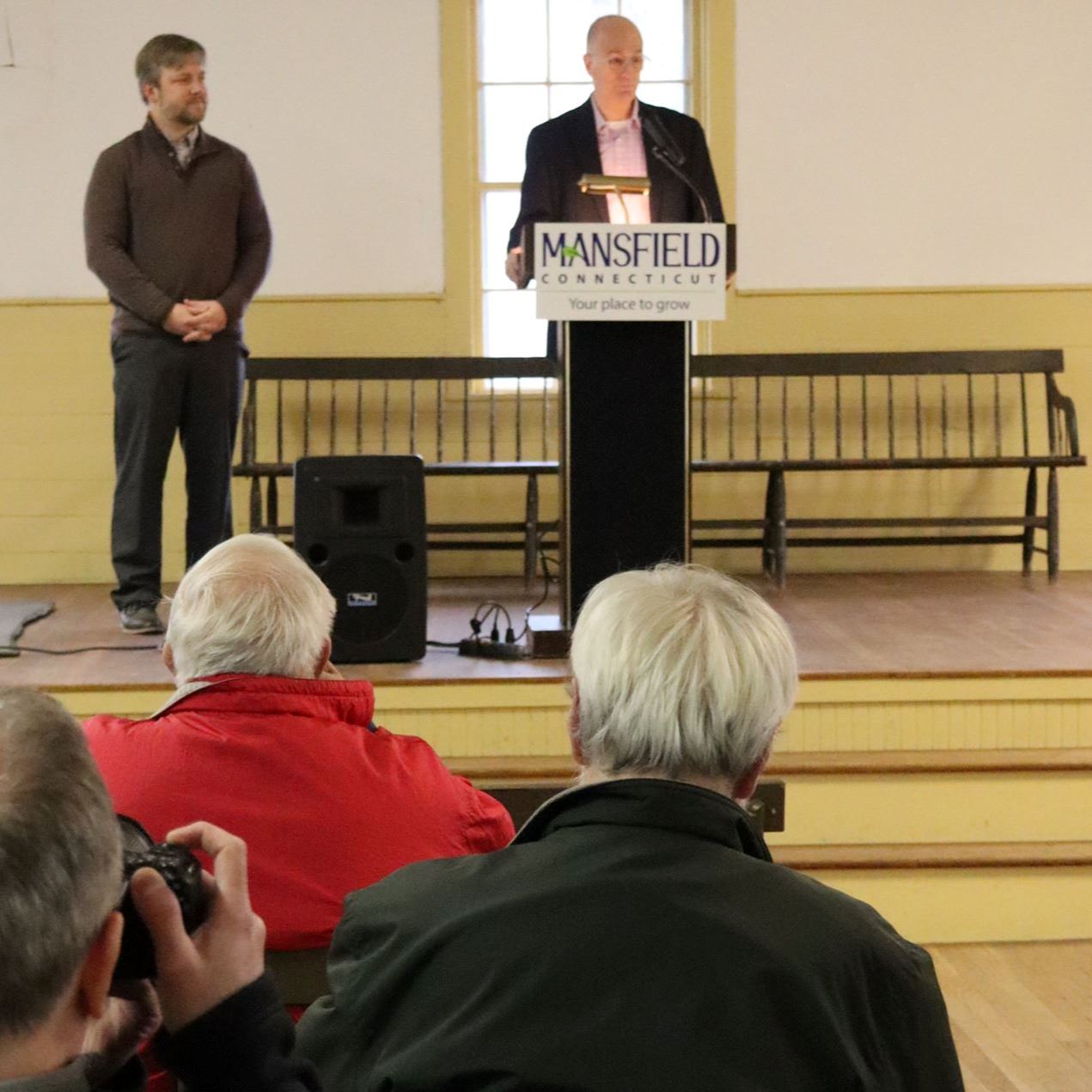 Rep. Haddad speaks at ceremony