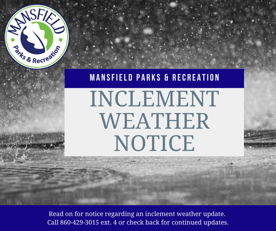 inclement weather Announcement Facebook Post