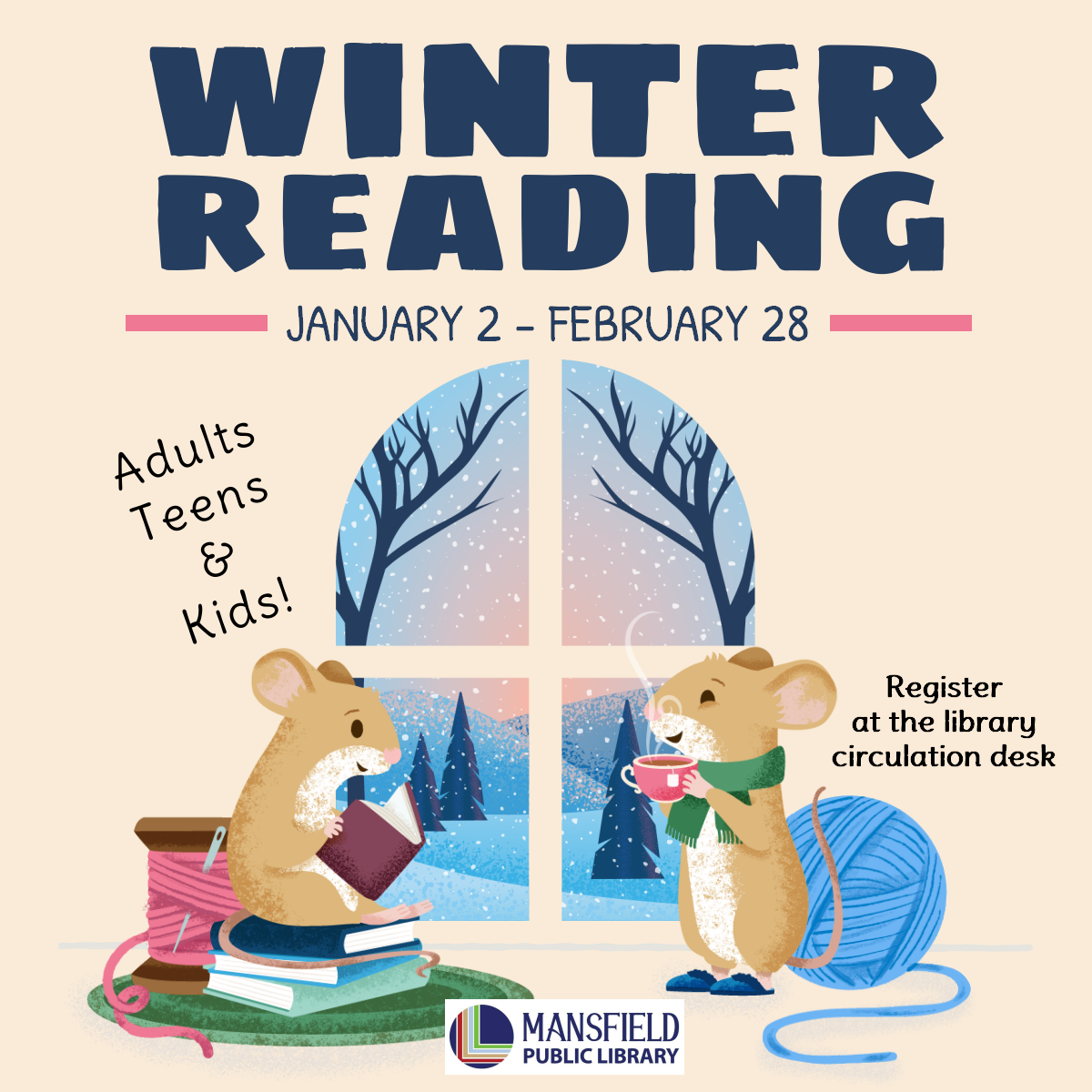 Winter Reading Infographic 2026