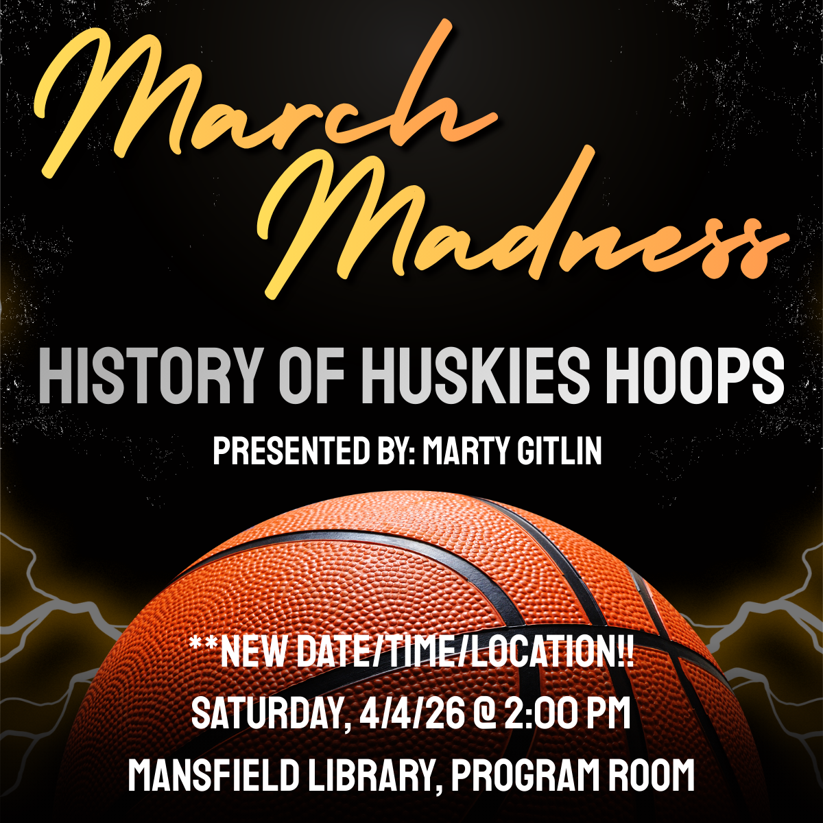 New Date Time Location Huskies Hoops infographic 2026