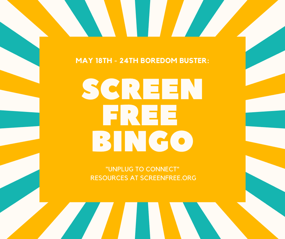 May 18th - 24th BOREDOM BUSTER_