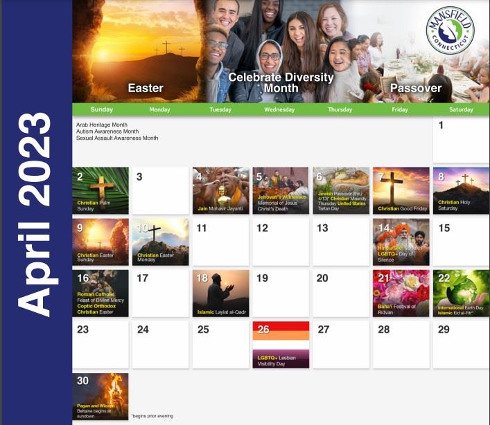 April 2023 DEI Calendar