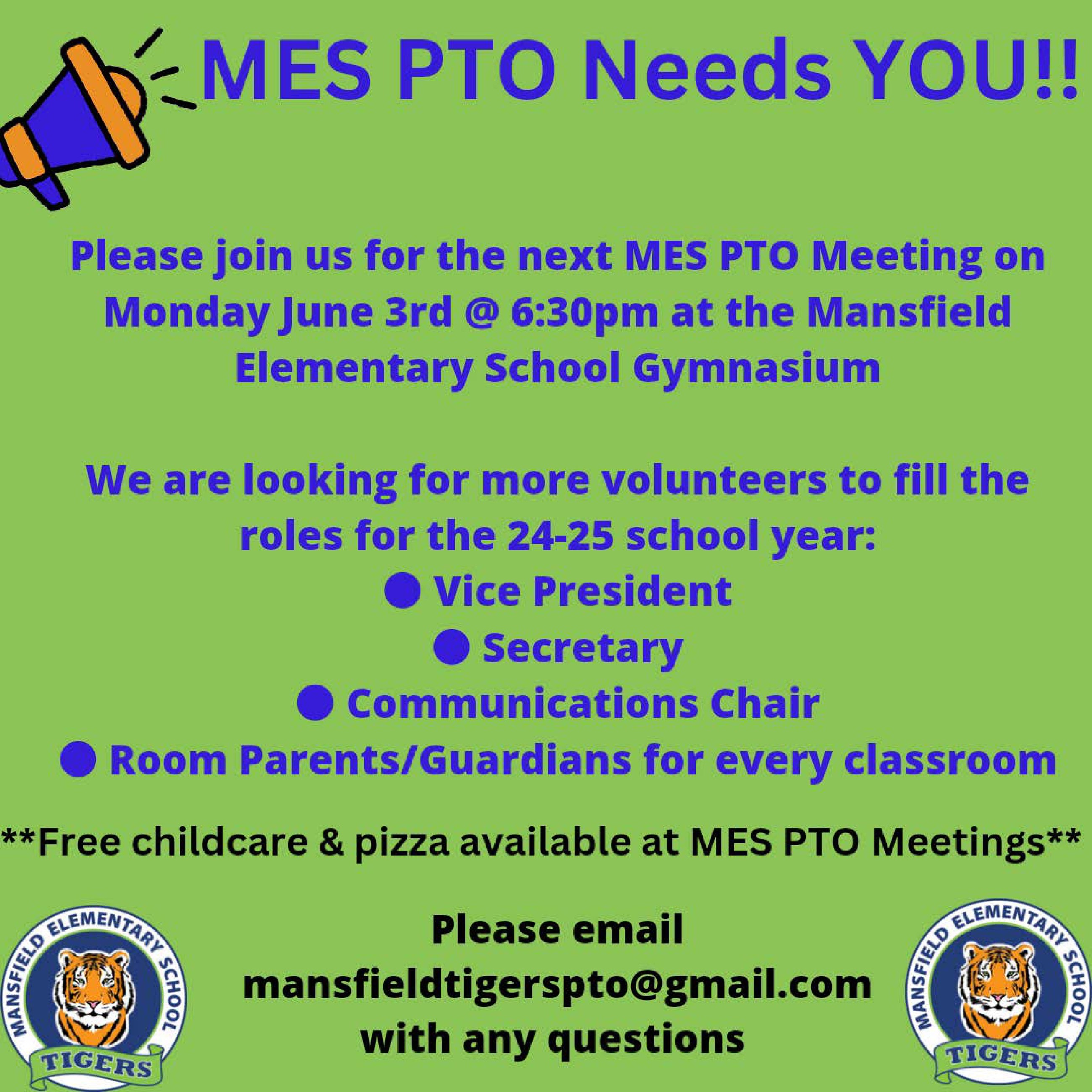 MES PTO Meeting Notice 06.03.2024