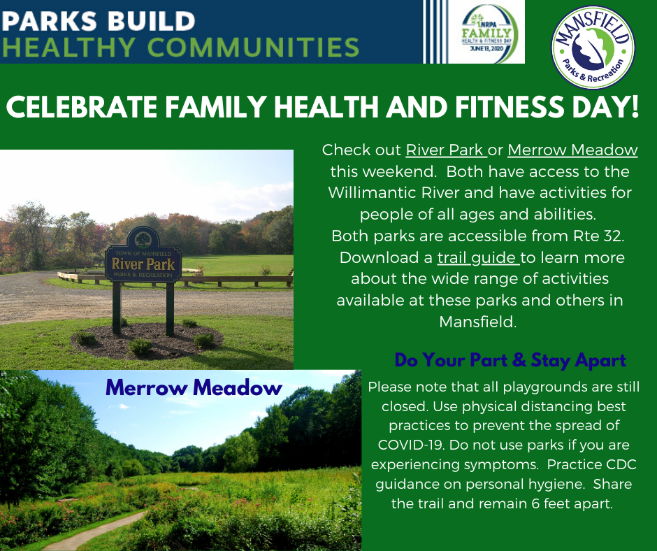 Family Health and Fitness Day Take a Walk