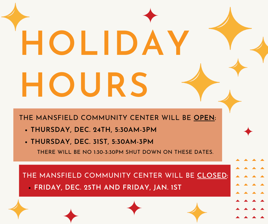 MCC Holiday Hours